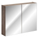 ArtCom Zrcadlová skříňka SANTA FE Oak 84-80 | 80 cm