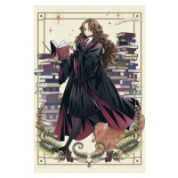 Umělecký tisk Harry Potter - Hermione in her habitat, 26.7 × 40 cm