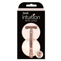 WILKINSON Intuition Double Edge Rose Gold Razor dámský kovový strojek Classic + 10 žiletek