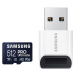 Samsung micro SDXC 512GB PRO Ultimate + USB adaptér MB-MY512SB/WW Černá