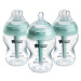 Tommee Tippee Advanced Anti-Colic Samosterilizační kojenecká lahev Pomalý průtok 0m+ 260 ml 3 ks