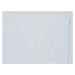 Dekorační povlak na polštář LITTLE GARDEN 40x40 cm, bílý