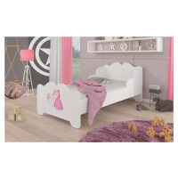 Dětská postel s obrázky - čelo Ximena Rozměr: 160 x 80 cm, Obrázek: Princezna
