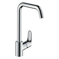 Dřezová baterie Hansgrohe Focus s otočným ramínkem chrom 31821000