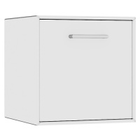 mauser Závěsný samostatný box, 1 zásuvka, šířka 385 mm, čistá bílá