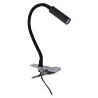 LED Lampa s klipem LAGOS 1xG9/3W/230V černá