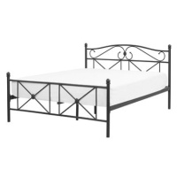 BELIANI postel RODEZ 180 × 200 cm, kovová, černá