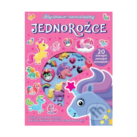 Blýskavé samolepky: Jednorožce - kniha z kategorie Křížovky Svojtka&Co.