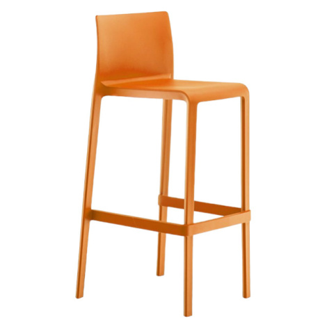 Oranžové barové židle