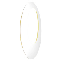Escale Escale Blade Open LED nástěnné svítidlo, bílé, Ø 95 cm