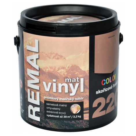 Remal Vinyl Color mat skořicově hnědá 3,2kg BAUMAX