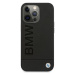 BMW BMHCP13XSLLBK hard silikonové pouzdro iPhone 13 Pro MAX 6.7" black Signature Logo Imprint