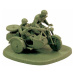 Wargames (WWII) figurky 6277 - Sovět M-72 Sidecar Motorcycle w/Crew (1:72)