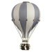 Super balloon Dekorační horkovzdušný balón &#8211; šedá/béžová - M-33cm x 20cm