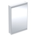 Geberit ONE - Zrcadlová skříňka s LED osvětlením, 600x900x150 mm, panty vpravo, vestavná, bílá 5