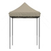 vidaXL Skládací party stan pop-up taupe 200 x 200 x 306 cm