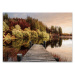 Skleněný obraz Styler Autumn Path, 80 x 120 cm