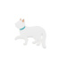 Vsepropejska Ola magnety koček na lednici Barva: Bílo-černá