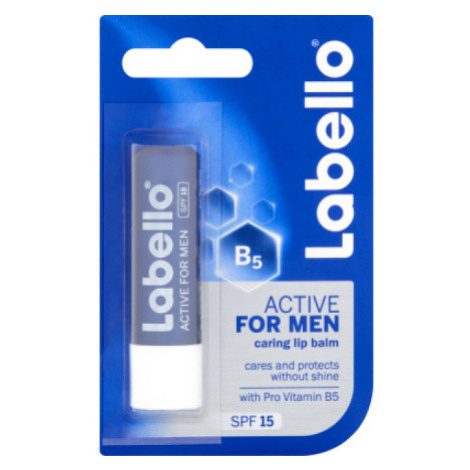 Labello Active for Men balzám na rty pro muže, 4,8 g