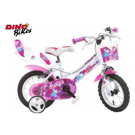 Dino Bikes Dětské kolo 12" bílé