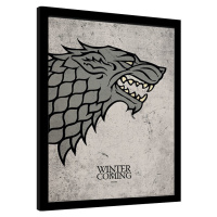 Obraz na zeď - Hra o Trůny (Game of Thrones) - Stark, 30 × 40 cm