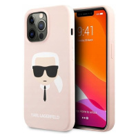 Pouzdro Karl Lagerfeld obal Silikon Dámské zadní kryt pro iPhone 13 Pro Max