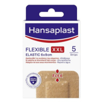 Hansaplast Flexible XXL elastická náplast 6x9cm 5ks