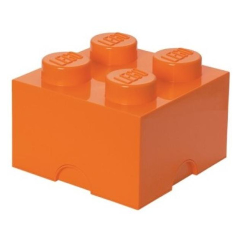 LEGO® úložný box 4 - oranžová 250 x 250 x 180 mm