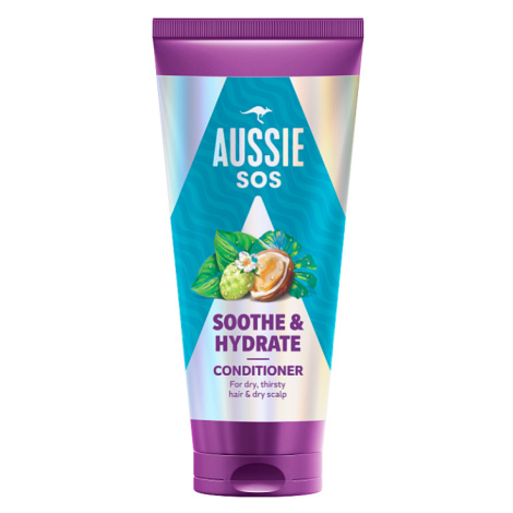 Kondicionér Aussie SOS Soothe & Hydrate 200 ml pro Suché Vlasy a Pokožku Hlavy