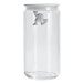 Designová skleněná nádoba Gianni, bílá, prům. 10.5 cm - Alessi