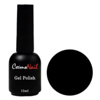 Cosmonail gel polish Pure black, 8 ml