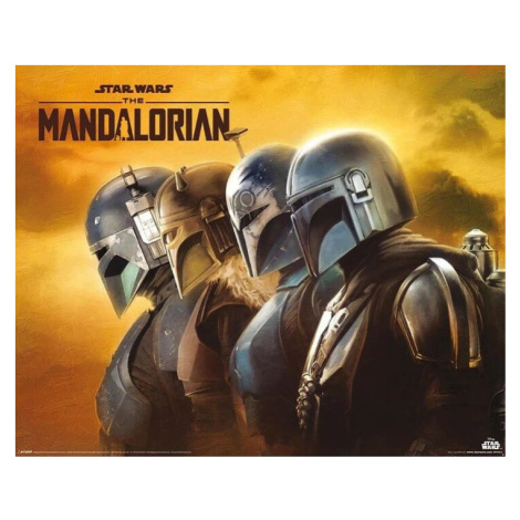 Plakát, Obraz - Star Wars: The Mandalorian S3 - The Mandalorian Creed, (50 x 40 cm) Pyramid