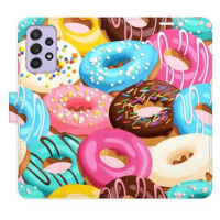 iSaprio flip pouzdro Donuts Pattern 02 pro Samsung Galaxy A52 / A52 5G / A52s