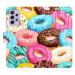 iSaprio flip pouzdro Donuts Pattern 02 pro Samsung Galaxy A52 / A52 5G / A52s