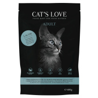 Cat's Love Adult s lososem - 2 x 400 g