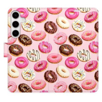 iSaprio flip pouzdro Donuts Pattern 03 pro Samsung Galaxy S24+