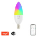 IMMAX NEO LITE SMART LED žárovka E14 6W barevná a bílá WiFi