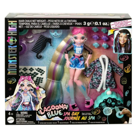 Mattel monster high panenka lagoona a wellděsový relax, hky69