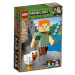 Lego® minecraft 21149 velká figurka: alex s kuřetem