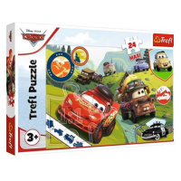 Trefl Puzzle Auta 3 Šťastná auta Maxi 24 dílků