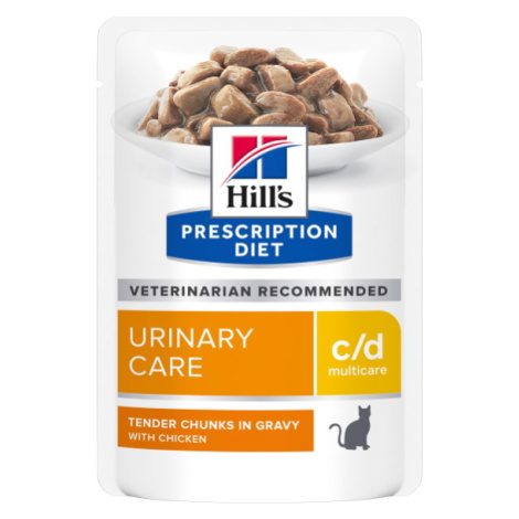 Hill's Prescription Diet c/d Multicare Urinary Care krmivo pro kočky - kapsička 12 x 85 g Hill's Prescription Diet™