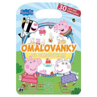 Omalovánky se samolepkami - Peppa pig