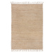 Flair Rugs koberce AKCE: 200x290 cm Kusový koberec Levi Chenille Jute Natural - 200x290 cm
