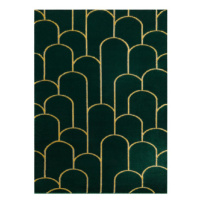 Dywany Łuszczów Kusový koberec Emerald 1021 green and gold - 240x330 cm