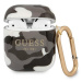 Guess GUA2UCAMG pouzdro na Airpods 2. Generace / 1. Generace black Camo Collection