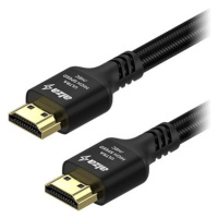 AlzaPower AluCore Premium HDMI 2.1 High Speed 8K 1m černý