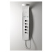 POLYSAN LUK termostatický sprchový panel nástěnný 250x1300, bílá 80312