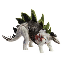 Mattel jurský svět nadvláda obrovský útočící stegosaurus, hlp24