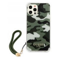 Pouzdro Guess obal Maskáčový case pro iPhone 12/12 Pro