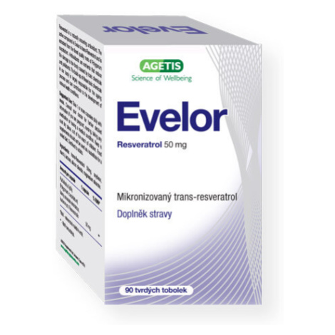 EVELOR Resveratrol 50 mg 90 tobolek